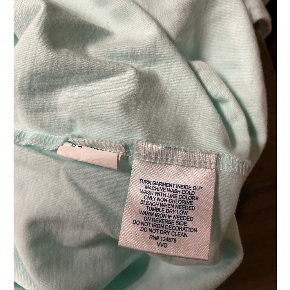 Vineyard Vines Performance Long Sleeve Shirt in Mint Green Size L - Picture 3 of 7